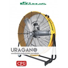 VENTILATORE INDUSTRIALE CARRELLATO MOD."URAGANO 100" CFG ART. EV102